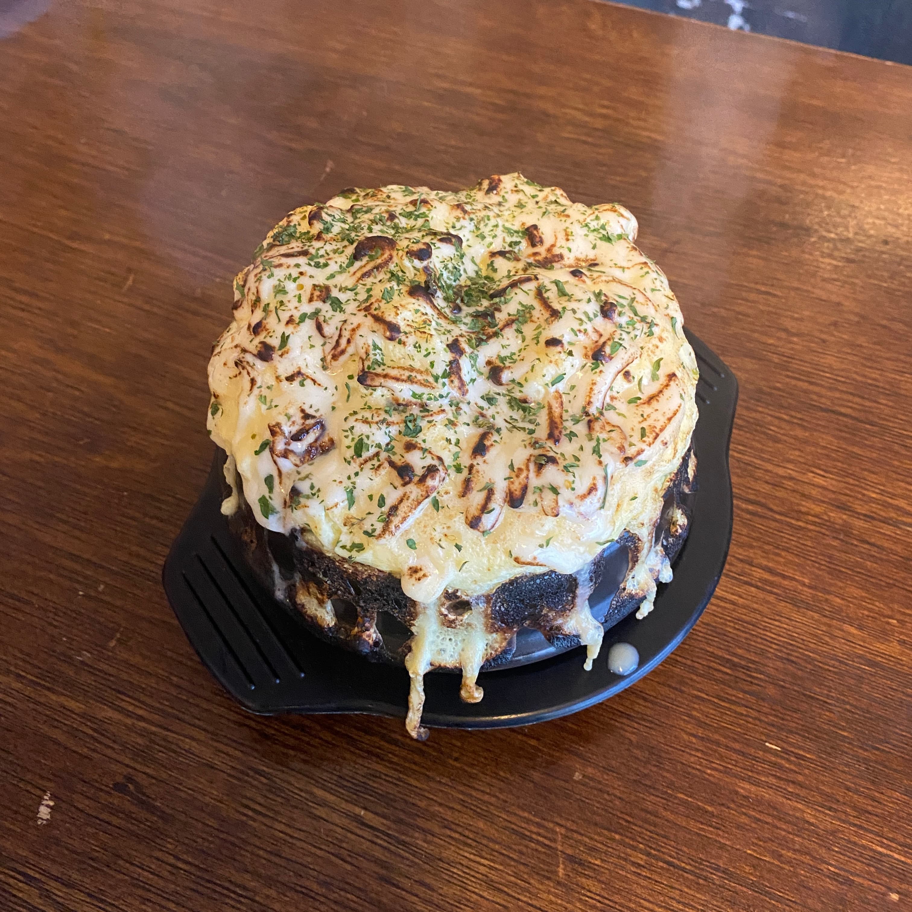 화산폭발치즈계란찜